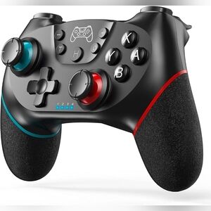 Wireless Pro Controller for Switch/Switch Lite/Switch OLED, Remote Gamepad with